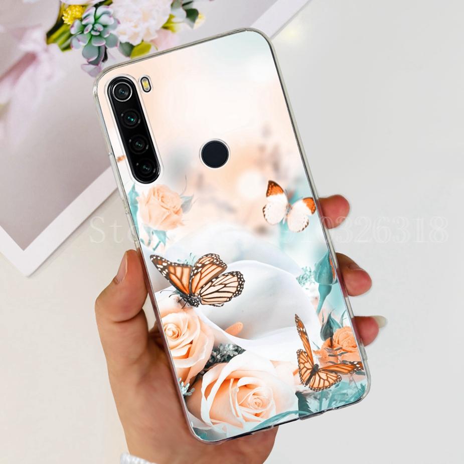 For Xiaomi Redmi Note 8 Case Redmi Note 8T Clear Silicone Soft Slim Phone Case For Xiaomi Redmi Note 8 Pro Note8 Back Cover Capa