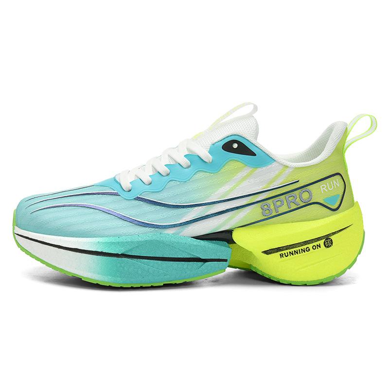Chitu 8PRO New Popcorn Soft Sole Non-slip Men's and Women's Sports Shoes Youth Carbon Plate Lightweight Professional Running Shoes