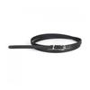  Shop    Korean Women S Shiny Round Buckle Ultra Slim 10mm Belt Tu Wbt 0930 Black