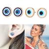 European American Turkey Devil's Eye Stud Earrings Retro Oil Drop Eye Earrings