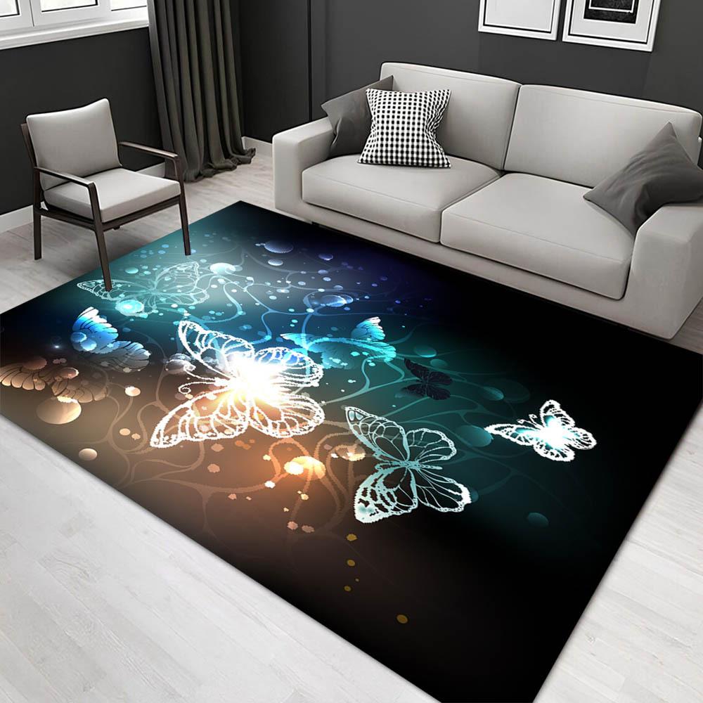 

1pc 2087310417 Pattern Carpet, Area Rug For Living Room Bedroom Room Bed Chair Laundry Entryway Corridor Yard Non-slip Outdoor Camping Rug F 60cm by 90cm