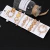 High End Pearl Material Heart Star Cute Women Girls Hair Accessories Gift Princess Women Hair Clips Set