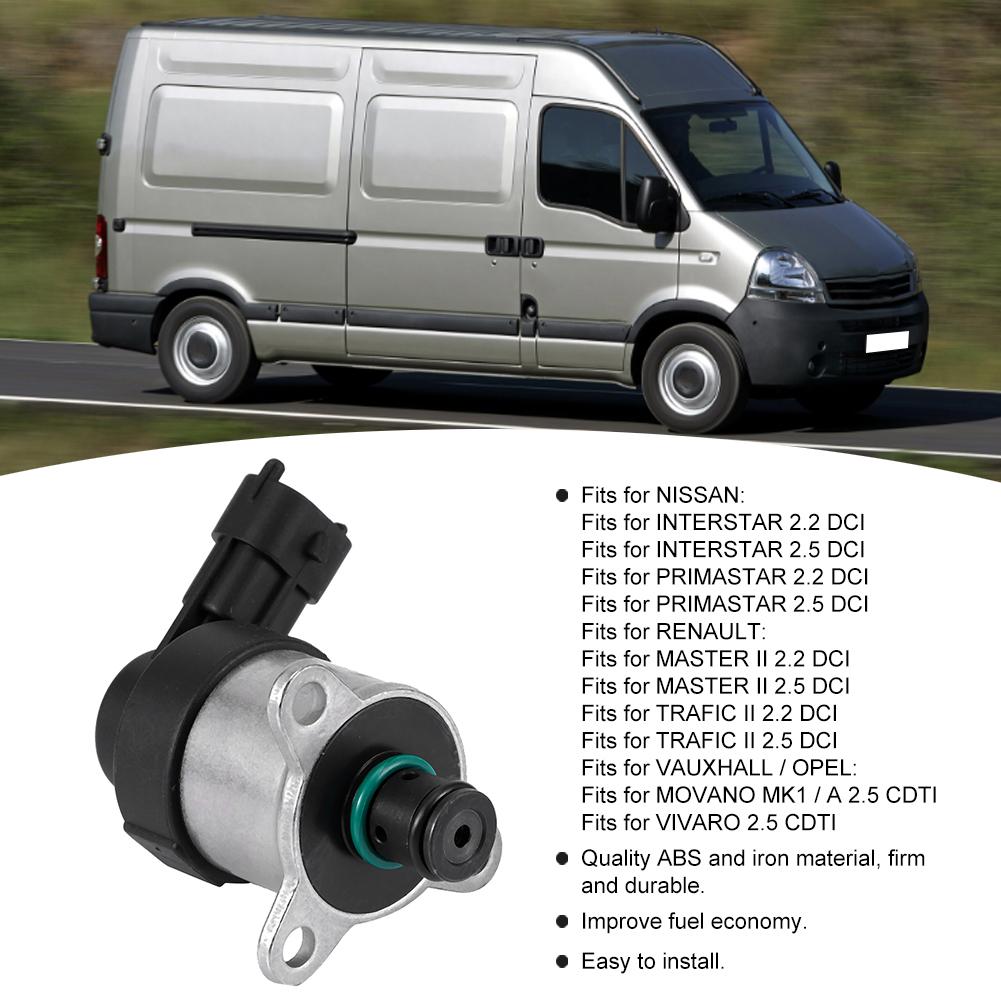 Bränsletrycksregulator Kontrollventil Mätmagnetventil 0928400672 Passar för Nissan Interstar