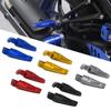 Compatible for NMAX155/125 XMAX300/250 Motorcycle Aluminium Alloy Accessories Rear Passenger Foot Peg Pedal Footrests 2x