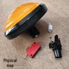 100mm Large Button Arcade Machine: Convex Quiz Selector with Light-Up Auto Reset Touch Switch