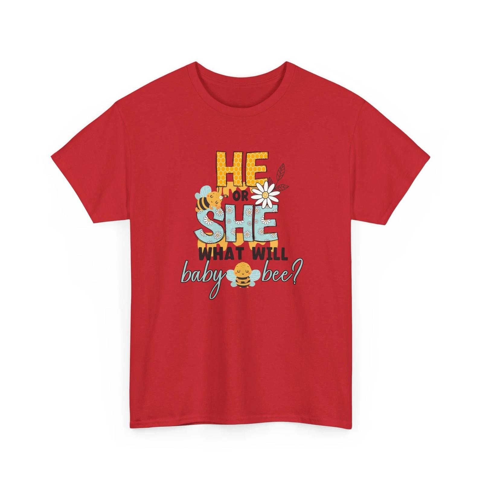 Bee T-Shirt | Save the Bees Shirt | Honeybee Tee | BEE GENDER REVEAL - HE OR SHE L