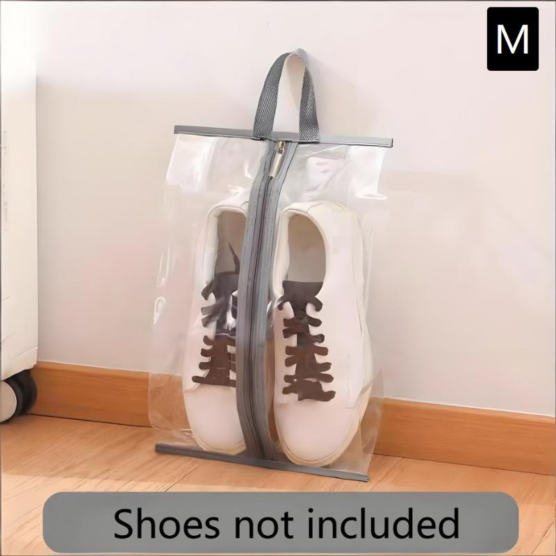 Shoe Storage Bag, Travel Shoes, Slippers, Waterproof Transparent Shoe Bag, Shoe Cover, Moisture-Proof, , Dustproof B M