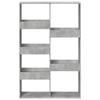 Room Divider Concrete Grey 100 x 33 x 155.5 cm Engineered Wood