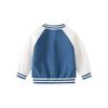 Children's Clothing Spring and Autumn Long-Sleeved Color-Blocked Baseball Jacket Boys' Bear Shirt Thin Coat Baby Boy Cardigan Top