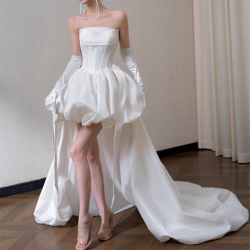 Tube top wedding dress 1011 new