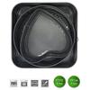 3pcs Carbon Steel Springform Pan Set Removable Bottom Cheesecake Pan Set  Home Kitchen DIY Baking