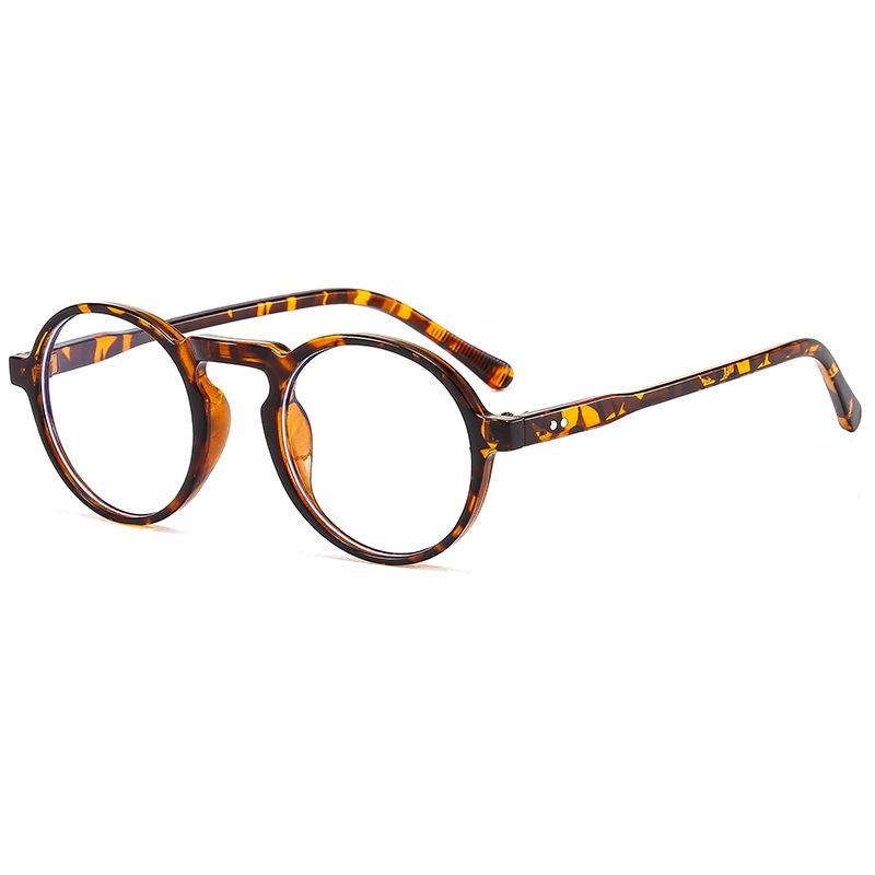2021 Korean Style Trendy Anti-Blue Light Glasses 3526: Myopia-Compatible Metal Frame