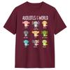 Axolotls Of The World Axolotl Amphibian Animal Lovers TShirt Summer Cotton TShirts For Male Short Sleeve Streetwear Top Tees