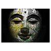 Canvas Print, Buddha's Head Feng Shui Abstraction