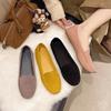 Spring Autumn Women Shoes Women Casual Flat Shoes Slips Round Toe Denim Flat Loafer  Jeans Shoes