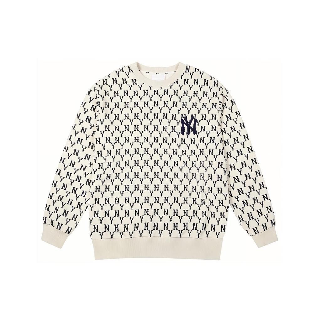 New MLB New York Yankees Sweatshirts Unisex White 31MTM2041-50I