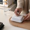 Ceramic Butter Dish with Lid Rectangular Sealable Cheese Storage Box High-End And Elegant for Kitchen & Restaurant Ome
