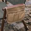 Chair Armrest Bag Large Capacity Waterproof   Beach Chair Hanging Storage Pouch for Outdoor Camping Picnic