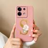 Phone Case For Redmi Note 13 Pro 4G 5G Elegant Letter Soft Liquid Silicone Full Coverage Protector For Redmi Note13 13Pro Fundas