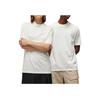 Y-3 Solid Color Loose Fit Crew Neck Short Sleeve T-Shirt Men Tops White IV8221