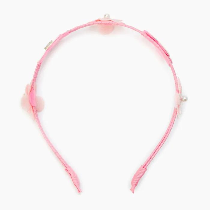 Flower Double-Strand Hairband_QCET14631PK