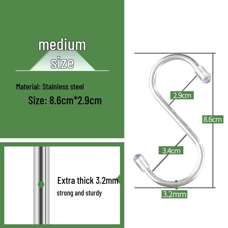 Stainless Steel S-Hooks