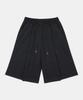 POLYGRAM Bermuda Single-Pleat Wide Pants - 4 Colors