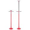 Underhoist Support Stand, 3/4 Ton Capacity Under Hoist Jack Stand, Lifting from 1372 To 2130 Mm, Bearing Mounted Spin Handle, Self-Locking Threaded