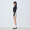 Leobyui Grey Bird Brocade Skirt