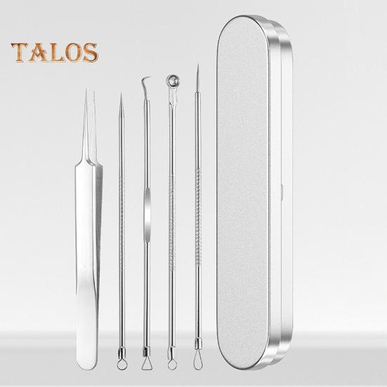 Blackhead Remover Tool Kit Professional Blackhead Extractor with Case And 5x Magnifying Glass for Pimples Blackheads Zit Removing Forehead Facial Nose