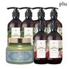 (Plu) Scrub Body Wash 500g x 6 (Choose type) + Body Scrub (Eucalyptus)