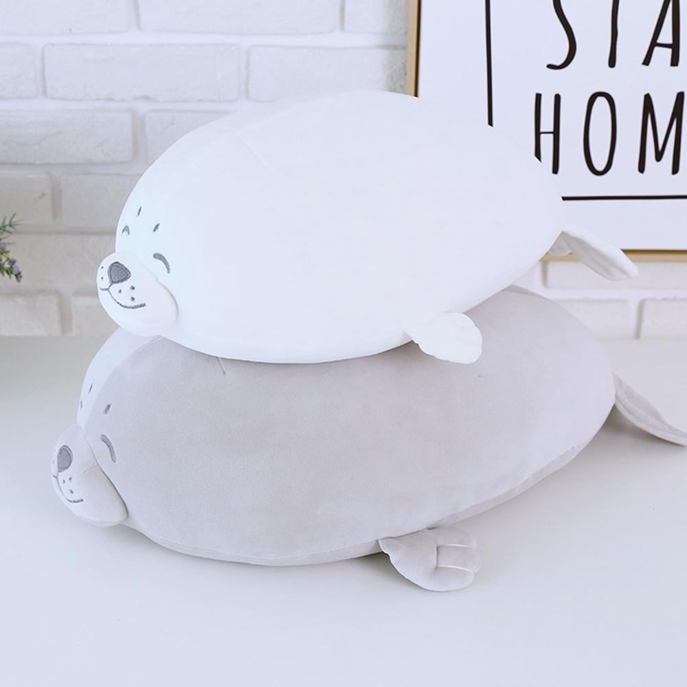 Seal Plushy With Q Version Cuddly Animal Toys Sleeping Pillow Toy