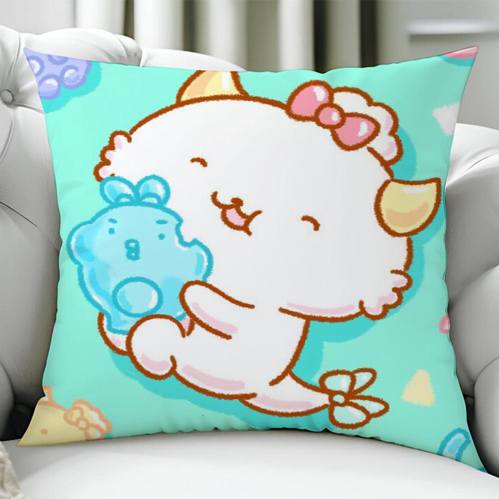 Kawaii GGaopowerroo cushion cover Birthday Anniversary Gifts Double Sided Printed Zipper Cushion Cover Soft Skin Bedding
