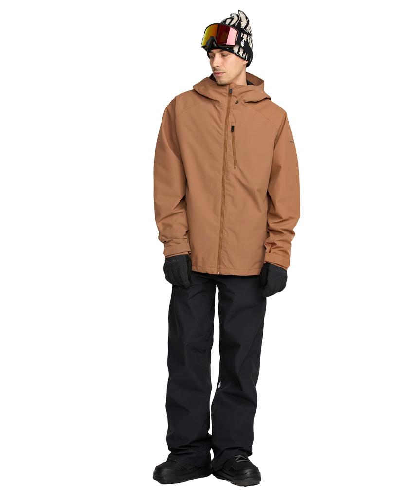 Volcom Men'S 2836 Ins Jacket (Brown)