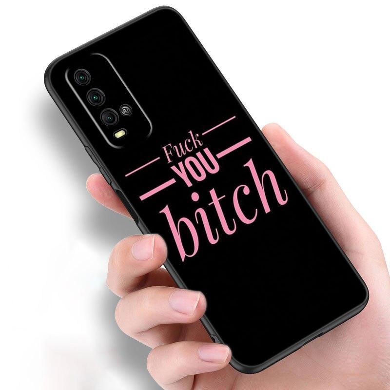 Boss Bitch Phone Case For Xiaomi Redmi Note 10 9 Pro Max 10S 10T 9A 9C 9S 9T 8A 8T 8 7 Pro Soft TPU Black Cover