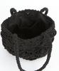 Maia Handcrafted Macrame Shoulder & Tote Bag - Black