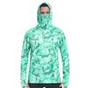 Grenzüberschreitende Camouflage-Kapuzenjacke, Gesichtsmaske, einteiliger Angelanzug, leichte und dünne Sonnencreme, Eis-Seiden-Gefühl, langärmeliger Luya-Angelanzug, Herren.