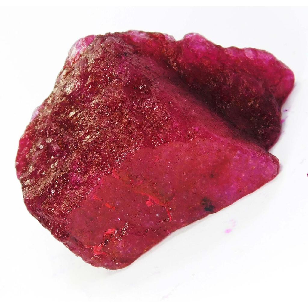 Natural RED Ruby Uncut Rough Earth Mined 333 Ct Loose Gemstone CERTIFIED 1A-5327