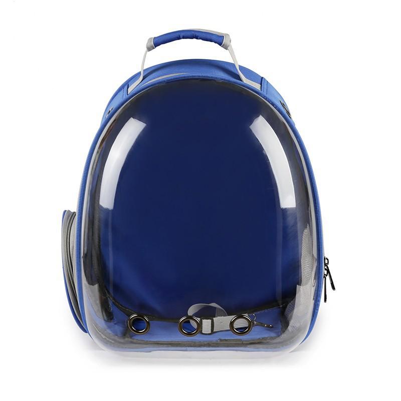 Transparent Pet Carrier Backpack Cats Dogs - Breathable Travel Bag With Side Opening 31L Capacity 5-7kg Weight Range