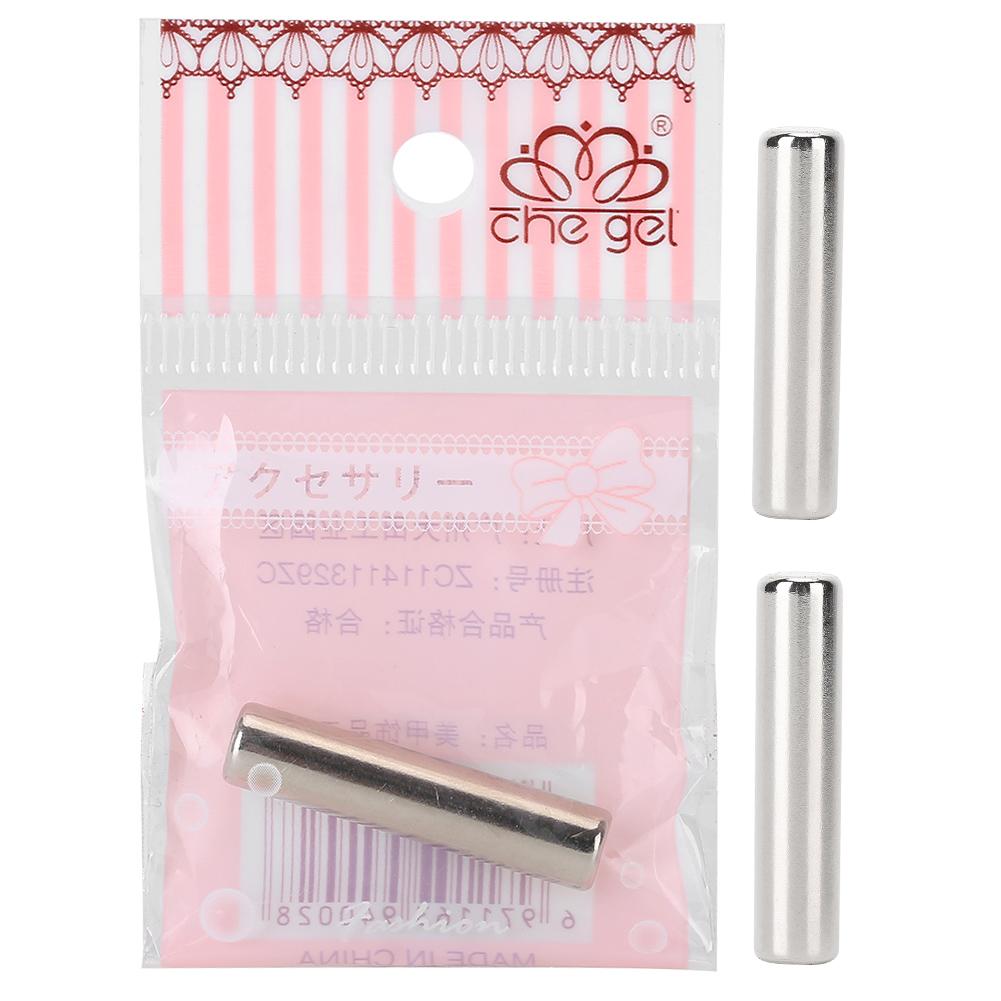 

3pcs Nail Polish Magnetic Stick UV Gel Polish Cylindrical Magnet Stick Manicure Tool