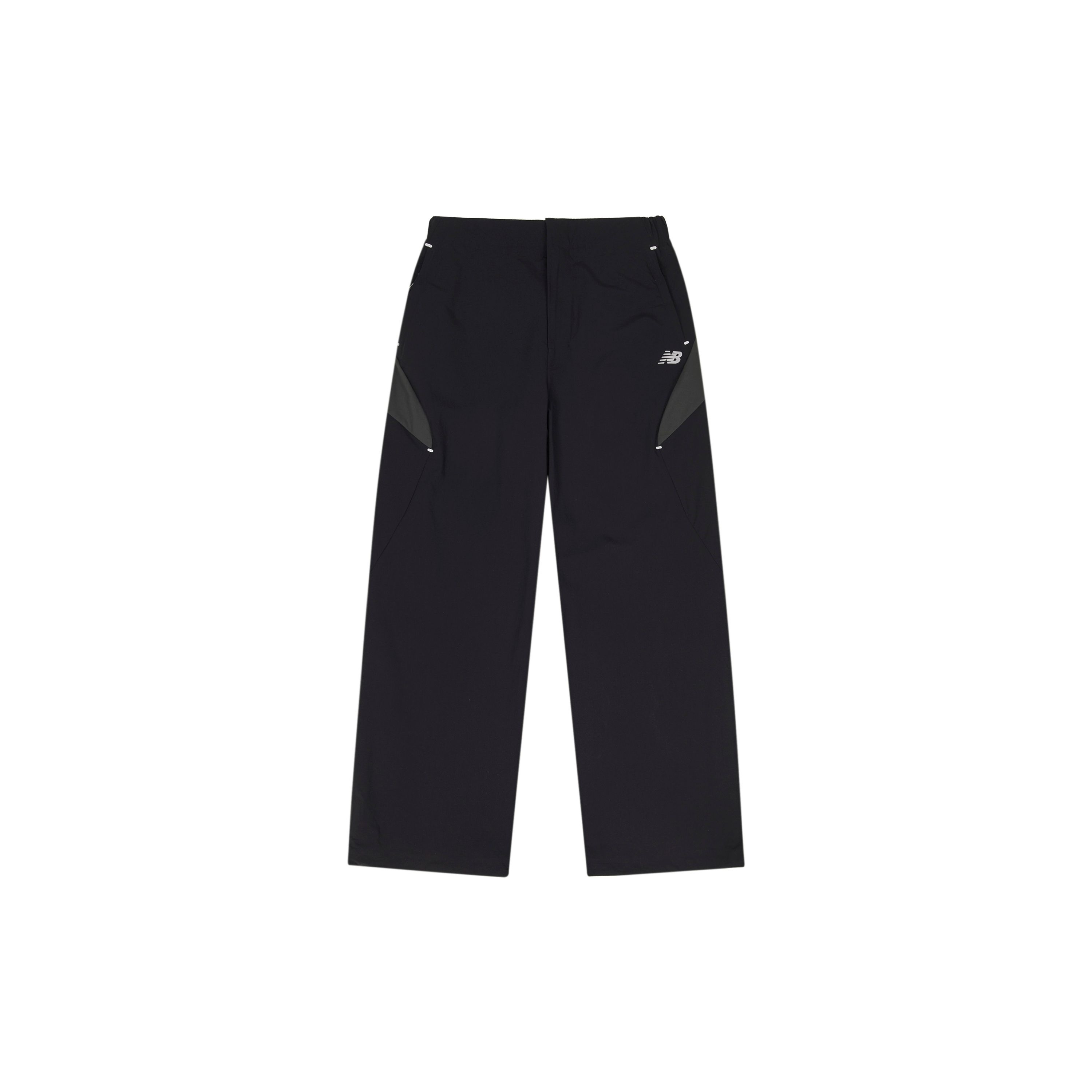 

New Balance X Liangdong Co-Branded Solid Mid-Waist Straight-Leg Knit Sports Pants Women Bottoms Black NTE17022-BK