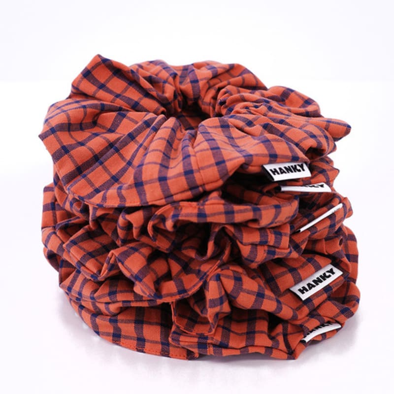 HANKY DONUT SCRUNCHIE [Carrot] (1pc)