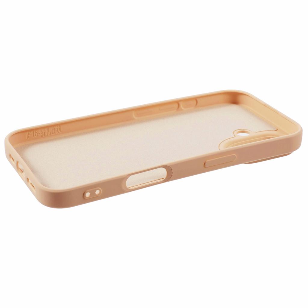 For iPhone 16 Case TPU Phone Cover with Soft Fiber Lining