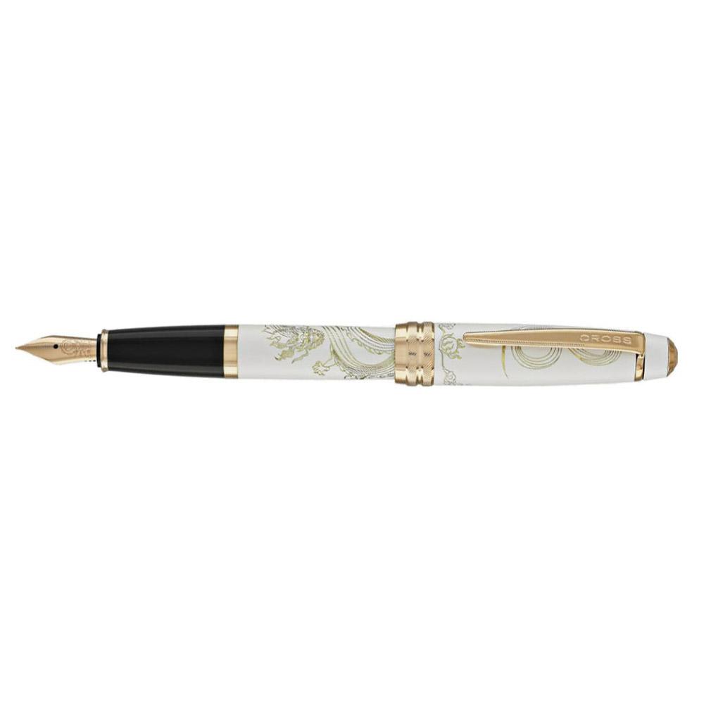Cross Bailey Dragon Year Pen (Pearl White/Rose Gold) (Fountain)
