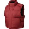 Salomon Logo Stand Collar Zipper Sleeveless Vest Men vest Red LC2580400