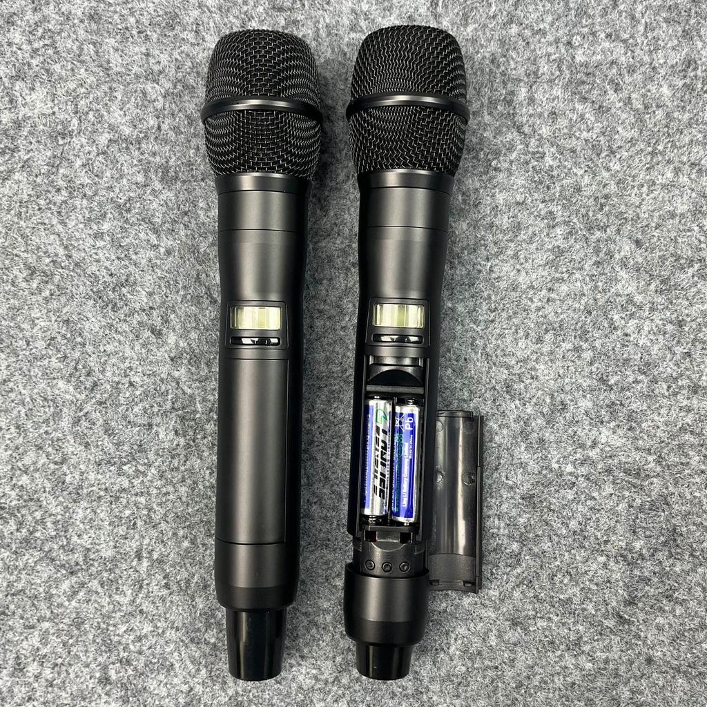 U-Band Infrared Wireless Handheld & Lavalier Microphone Set for Conferences