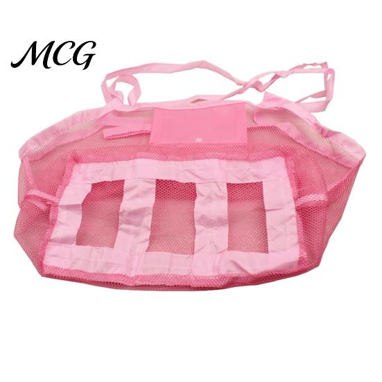 Faltbare Reisetasche Strand-Aufbewahrungstasche, Leichte Netz-Atmungsaktive Essentials Einfach zu tragende Tasche, für Outdoor-Partys Platzsparend