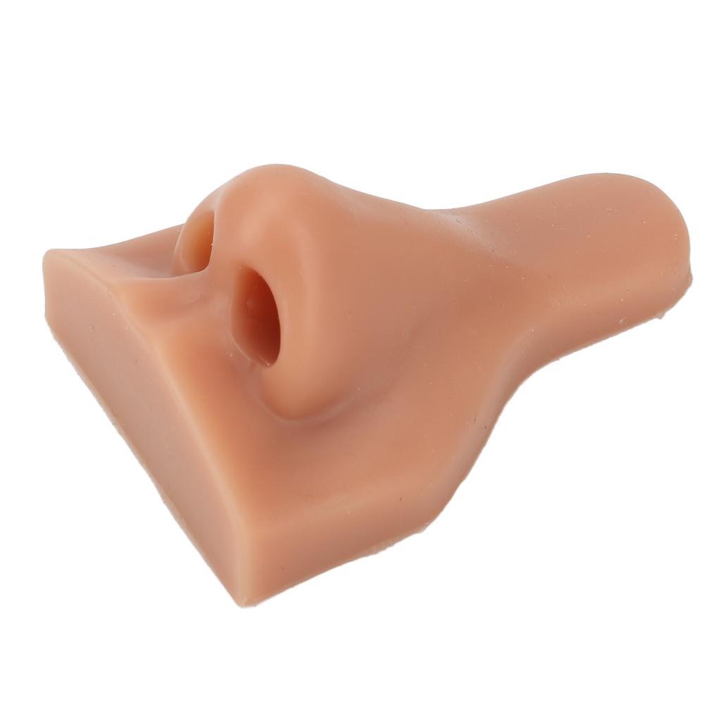 3D Silikone Næse Model Fleksibel Falsk Næse Øvelsesmodel til Øvelse af Suture Smykkedisplay