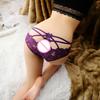Sexy Lady Briefs Solid Color Anti-septic Underwear Soft Quick Dry Women Panties for Daily Wear