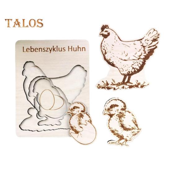 

Деревянный пазл «Жизненный цикл», многослойный пазл «Животные, насекомые, рост растений», пазл для дошкольников, развивающие игрушки для детей, мальчиков и девочек Chick